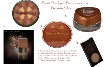 BEST BUDGET BRONZERS FOR BROWN SKIN