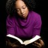 Woman reading bible Woman reading bible