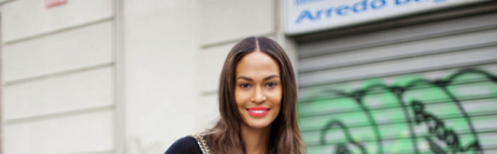 Get the Look: Joan Smalls Casual Chic During Milan Fall Fashion Week 2013