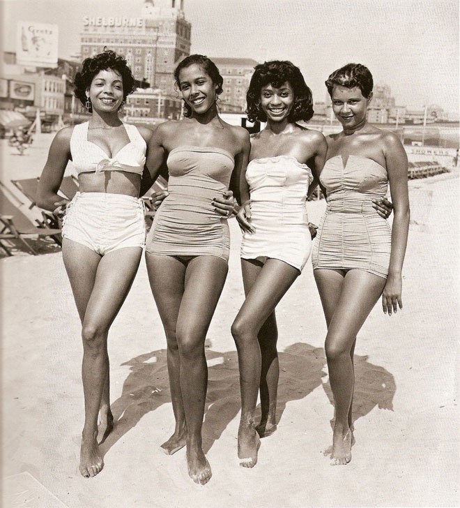 50's women's bathing suits